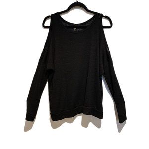 Forever21 cold-shoulder top (shoulders revealed)